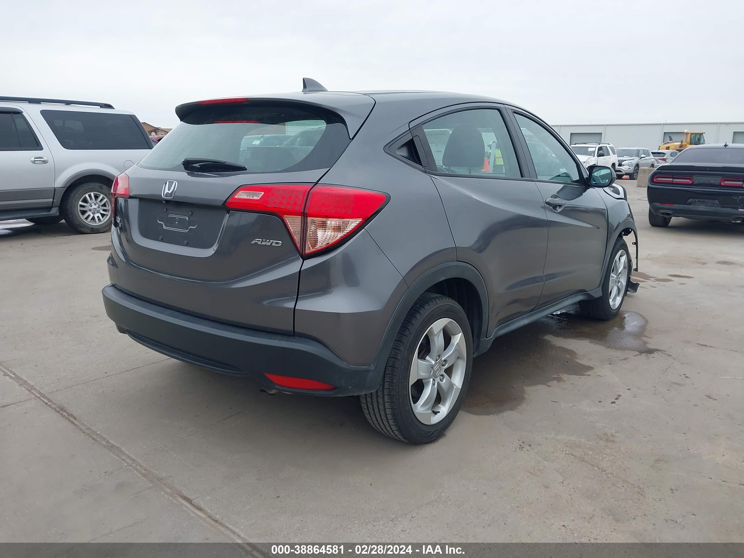 Photo 3 VIN: 3CZRU6H32GM748053 - HONDA HR-V 