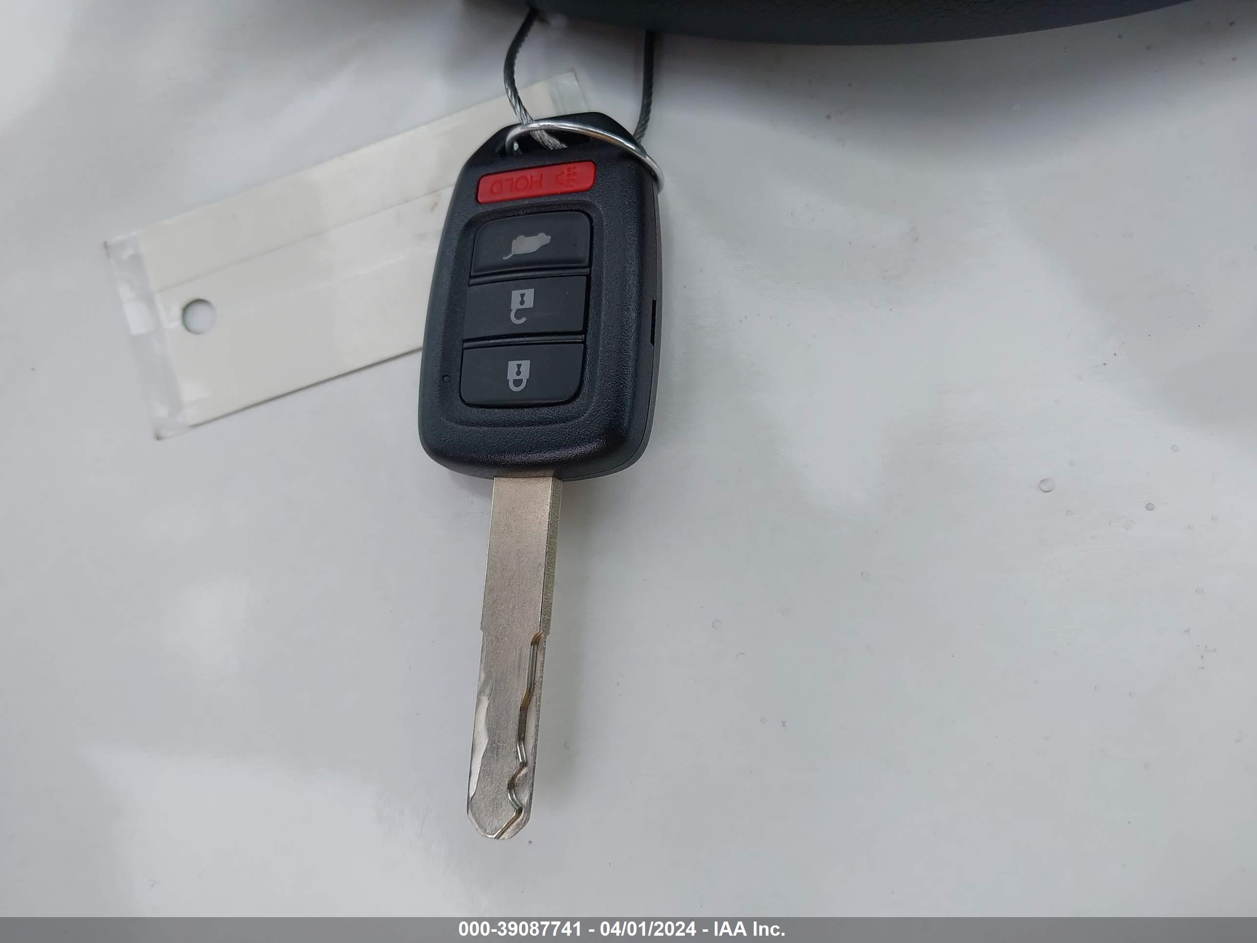 Photo 10 VIN: 3CZRU6H33KG724917 - HONDA HR-V 