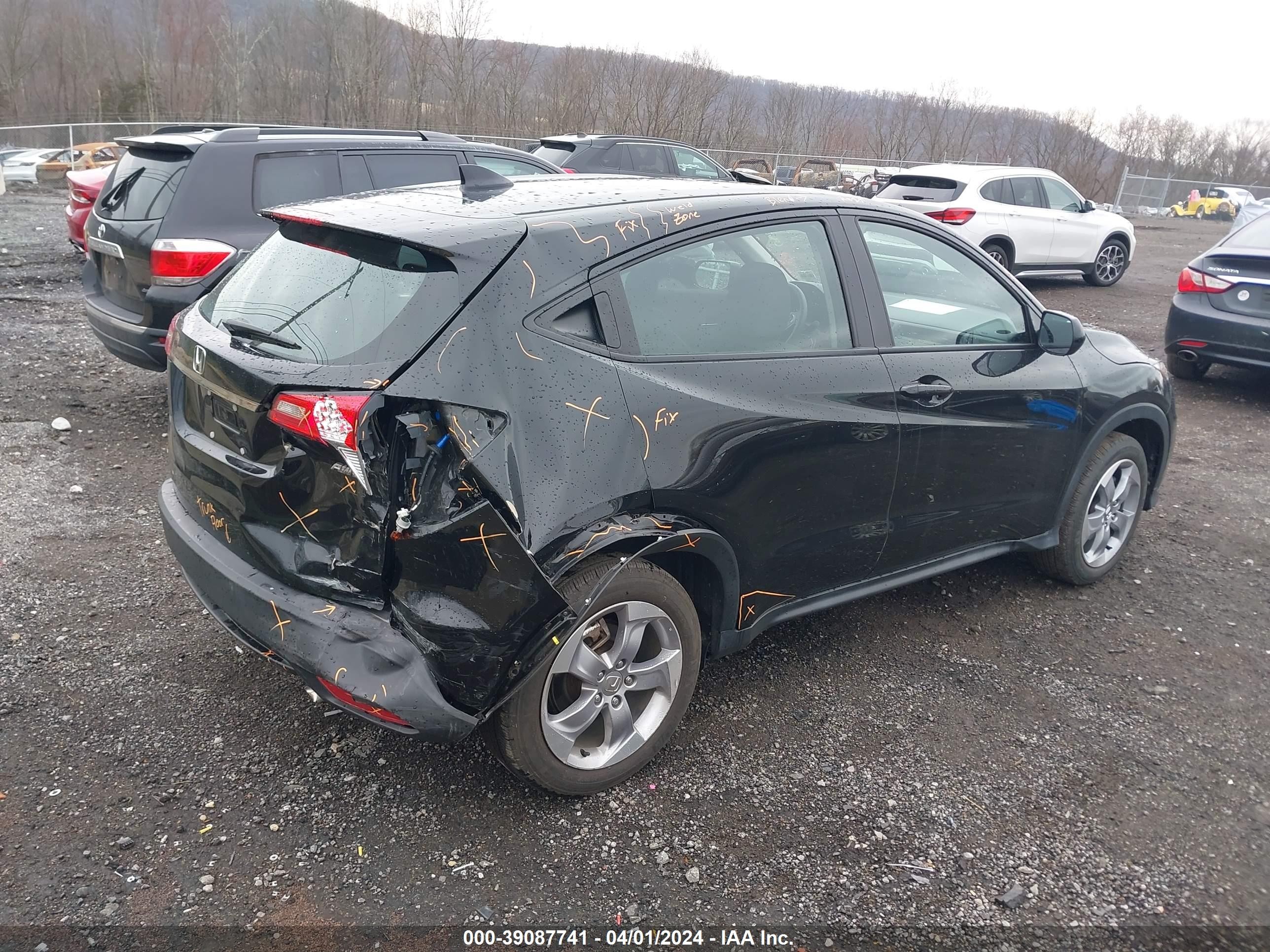 Photo 3 VIN: 3CZRU6H33KG724917 - HONDA HR-V 