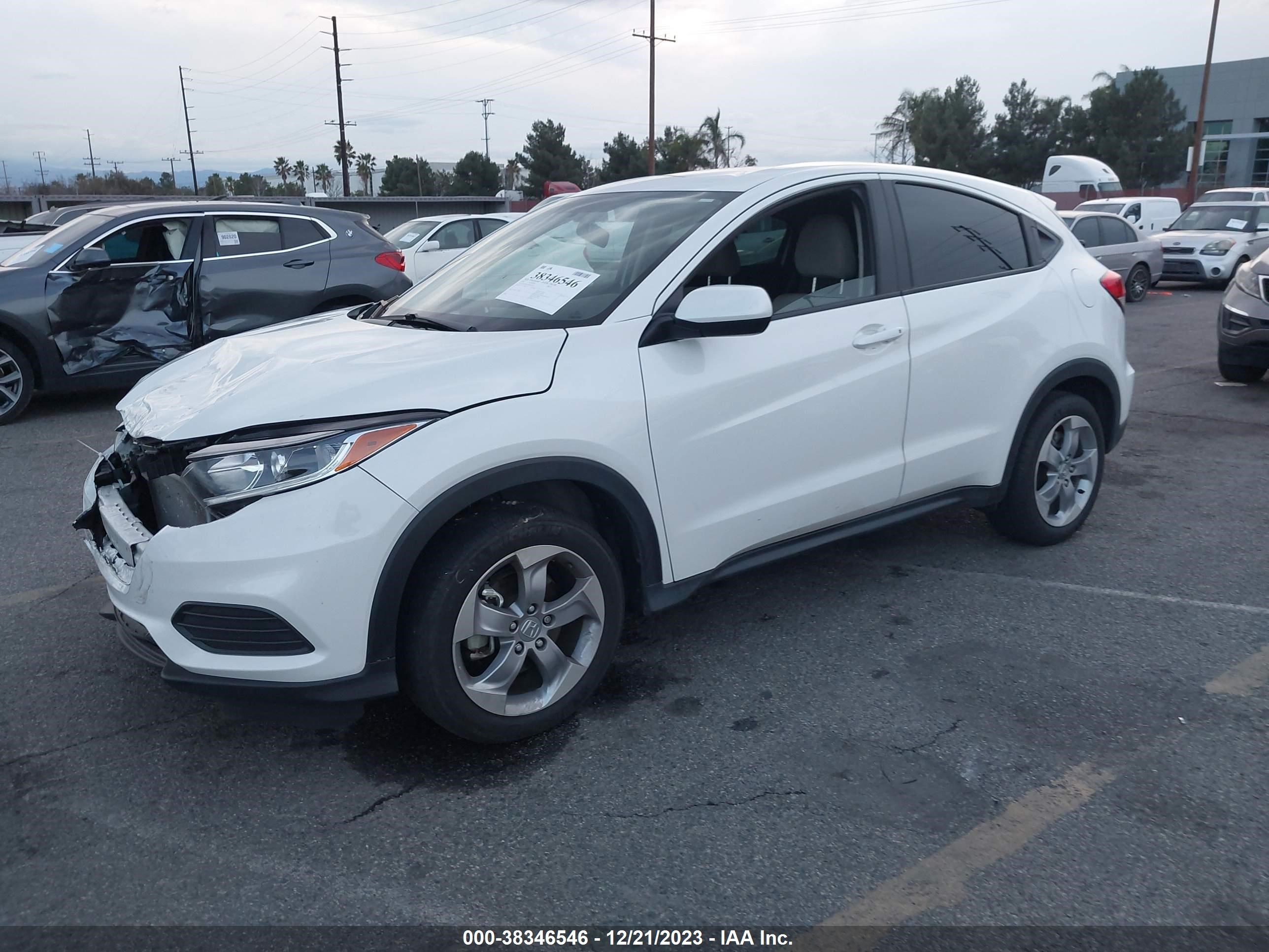 Photo 1 VIN: 3CZRU6H33NM718802 - HONDA HR-V 