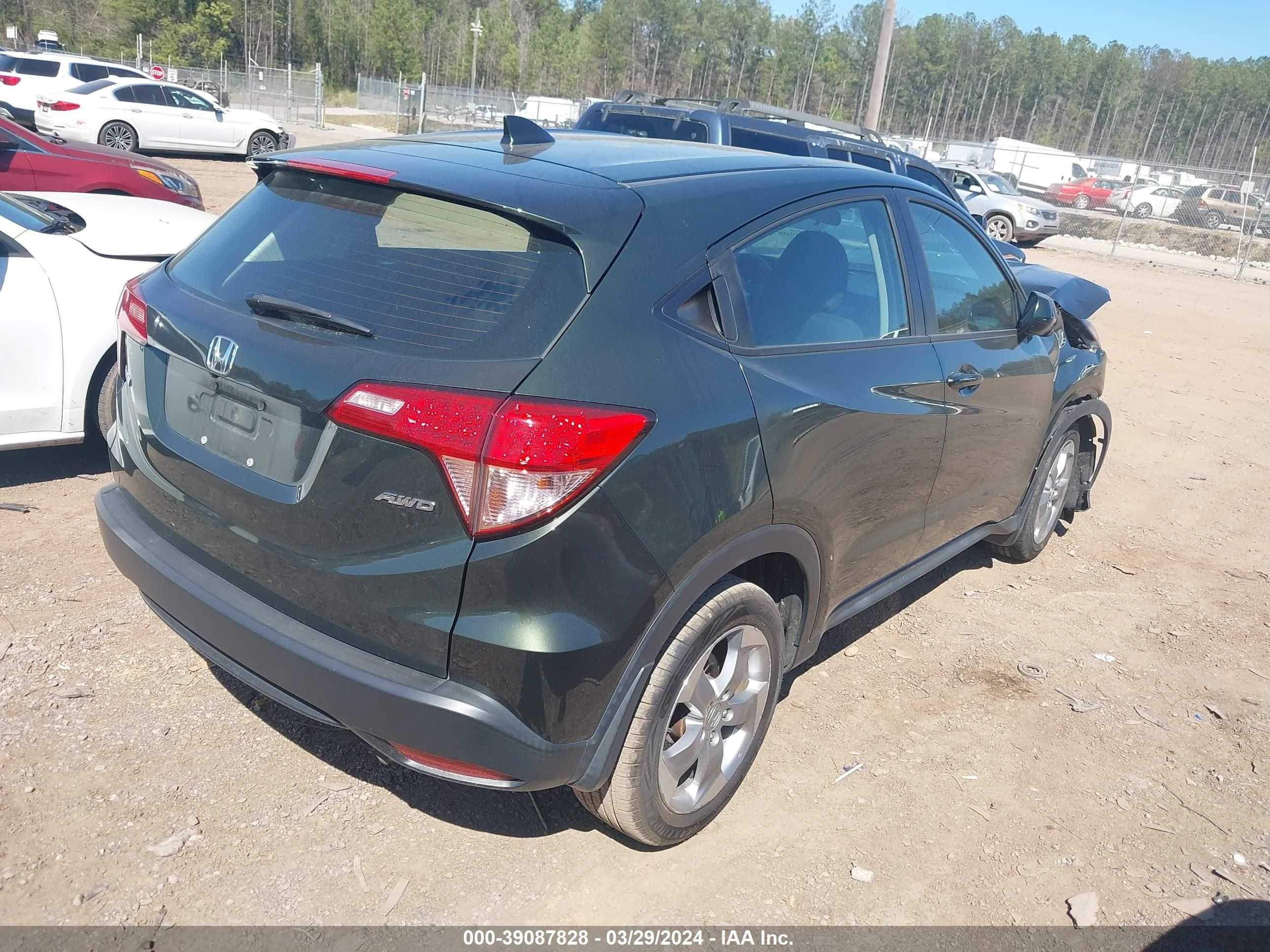 Photo 3 VIN: 3CZRU6H36JG724196 - HONDA HR-V 