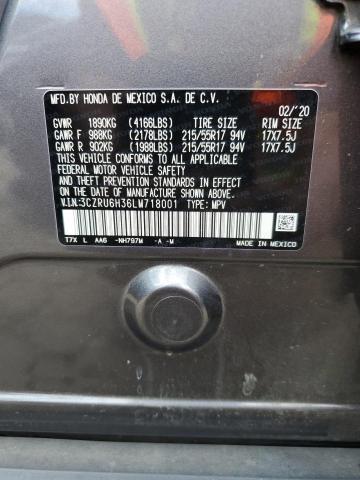 Photo 11 VIN: 3CZRU6H36LM718001 - HONDA HR-V LX 