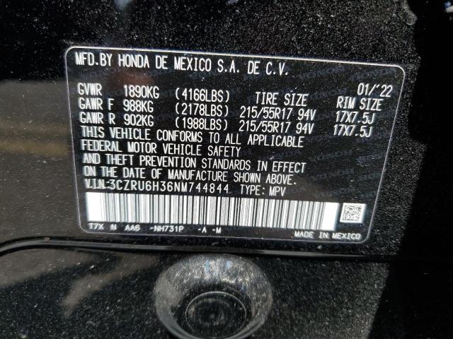 Photo 11 VIN: 3CZRU6H36NM744844 - HONDA HR-V 