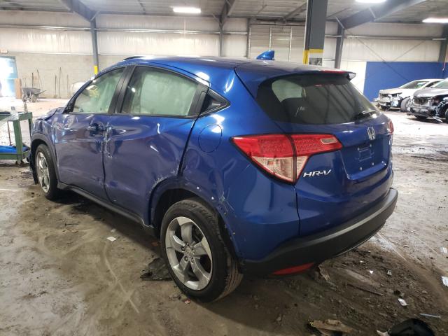 Photo 2 VIN: 3CZRU6H39JM701769 - HONDA HR-V LX 