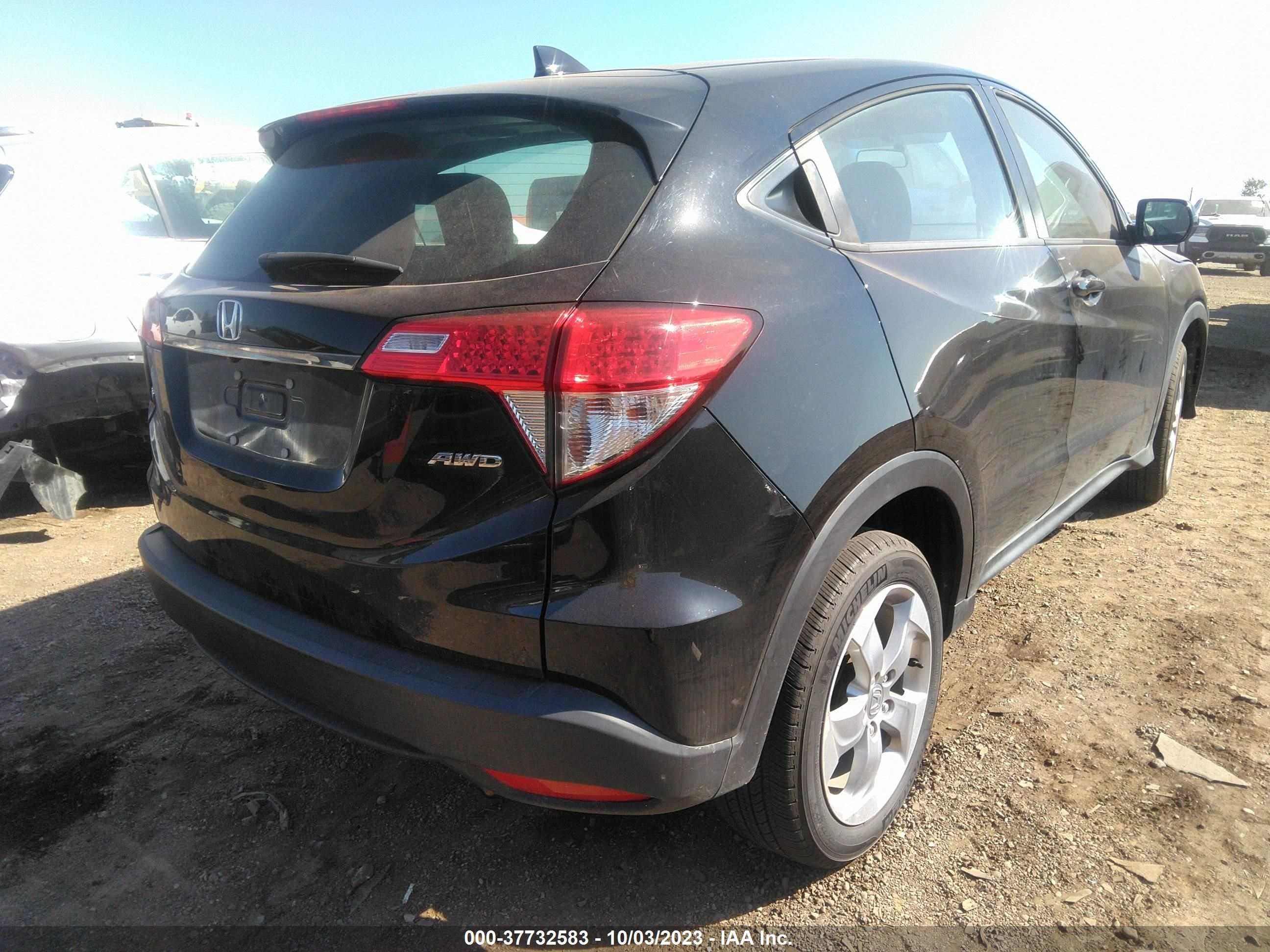 Photo 3 VIN: 3CZRU6H3XKG717950 - HONDA HR-V 