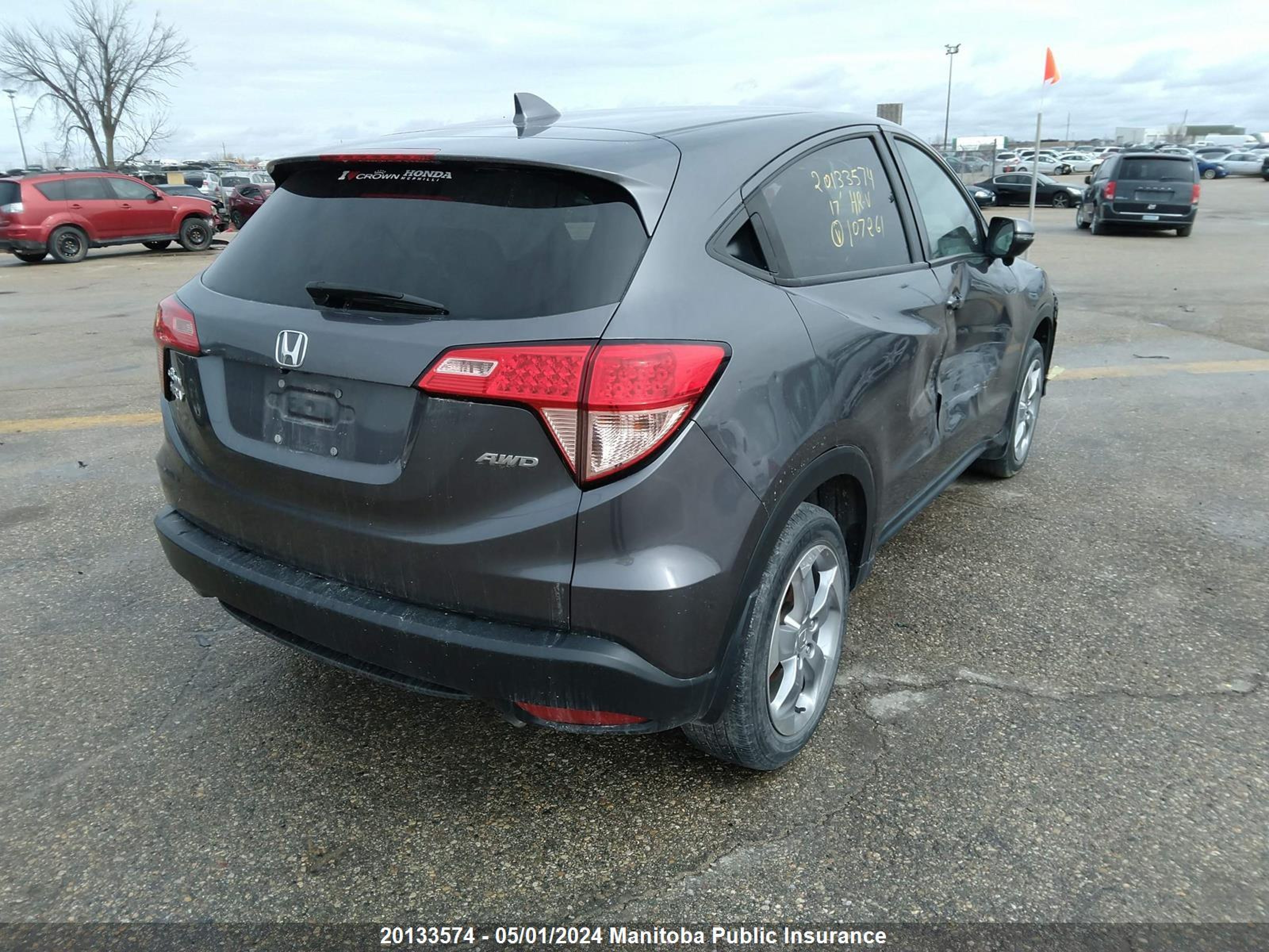 Photo 3 VIN: 3CZRU6H50HM107261 - HONDA HR-V 