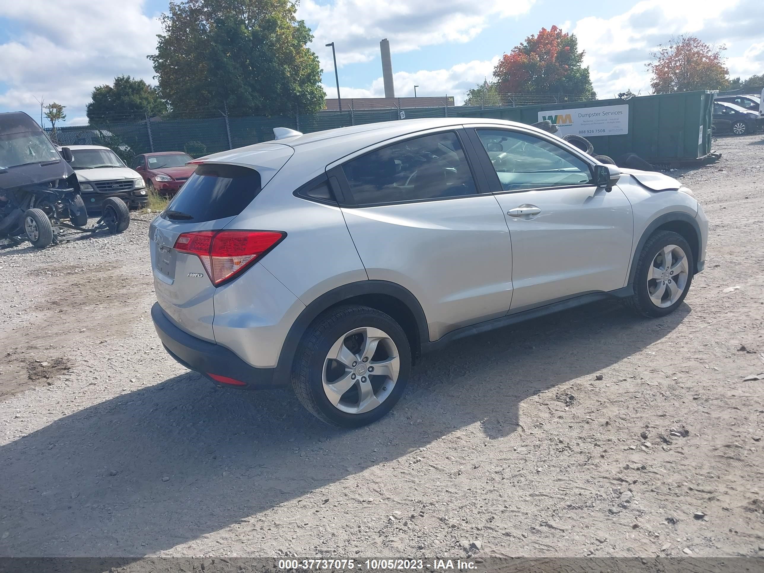 Photo 3 VIN: 3CZRU6H52GM713711 - HONDA HR-V 