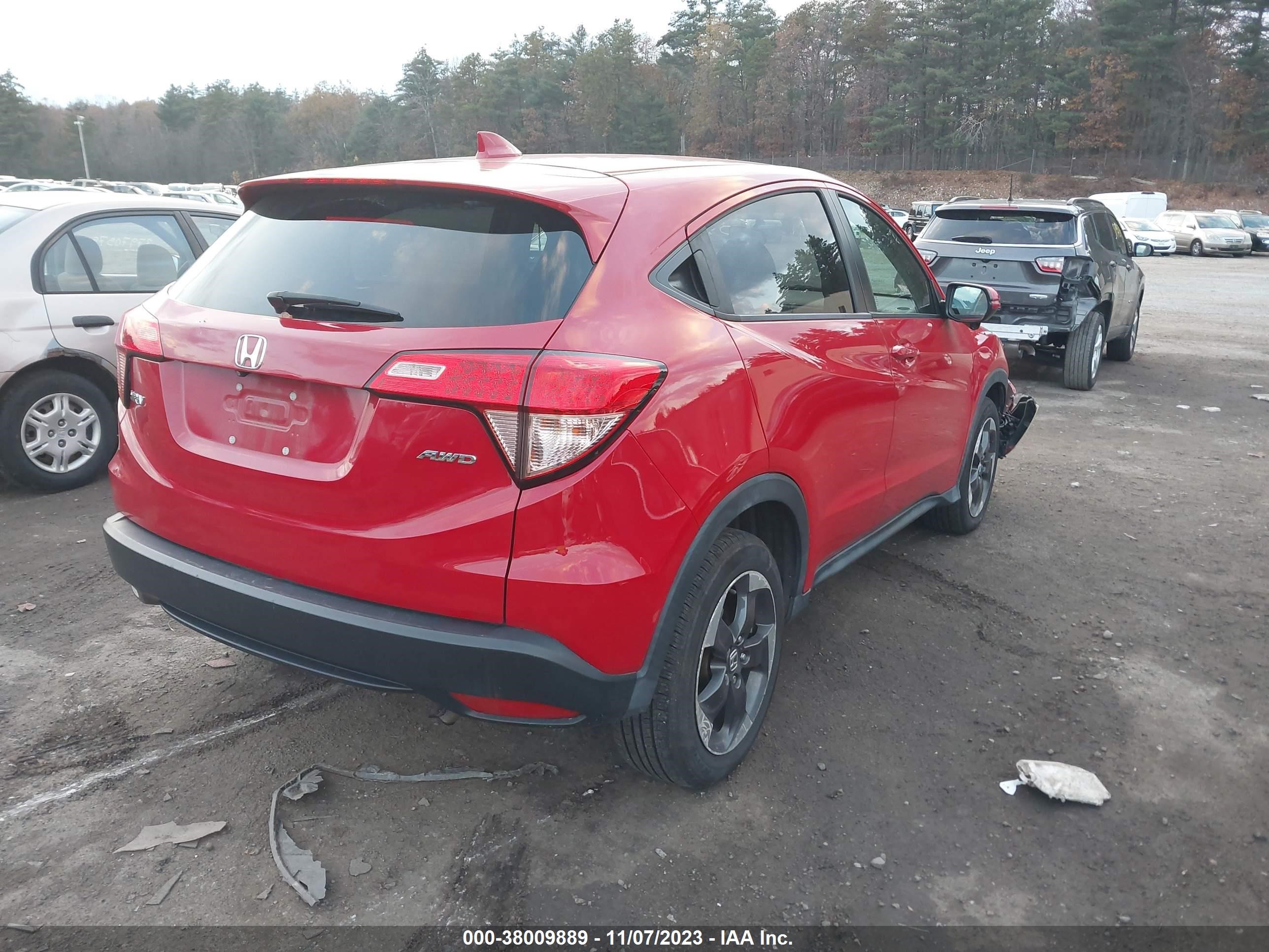 Photo 3 VIN: 3CZRU6H58JM709248 - HONDA HR-V 