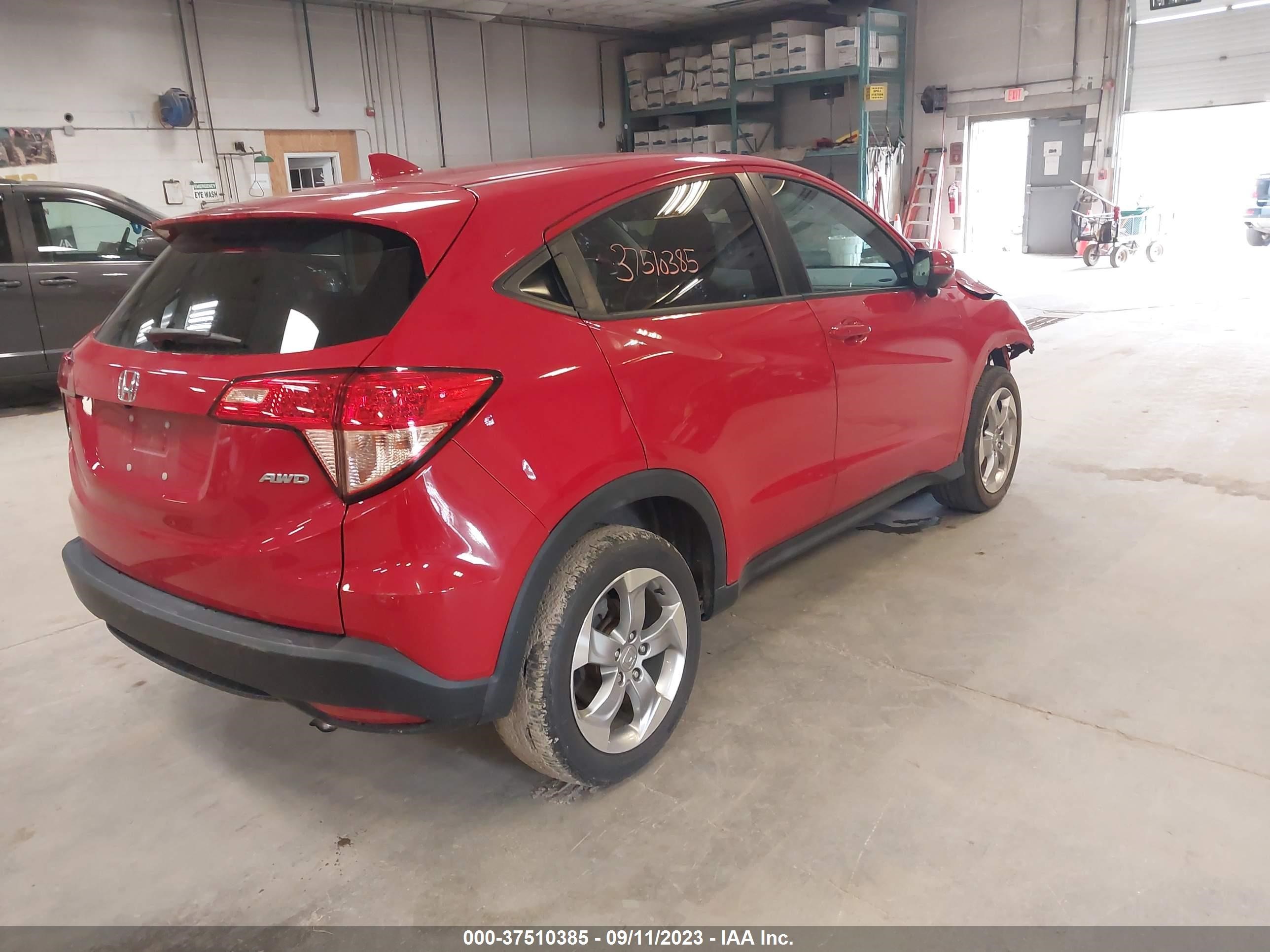 Photo 3 VIN: 3CZRU6H59HG709137 - HONDA HR-V 