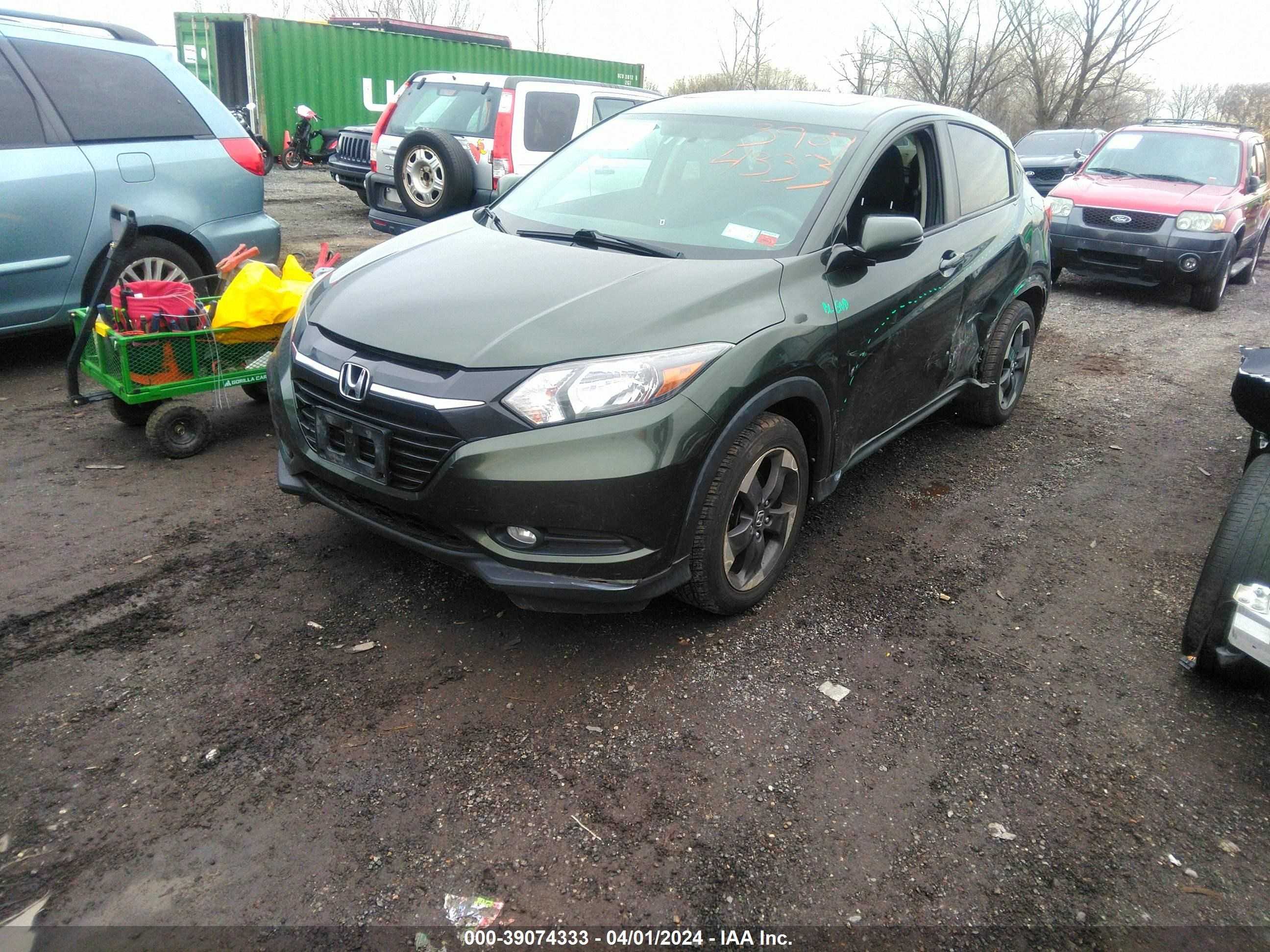 Photo 1 VIN: 3CZRU6H59JM701191 - HONDA HR-V 