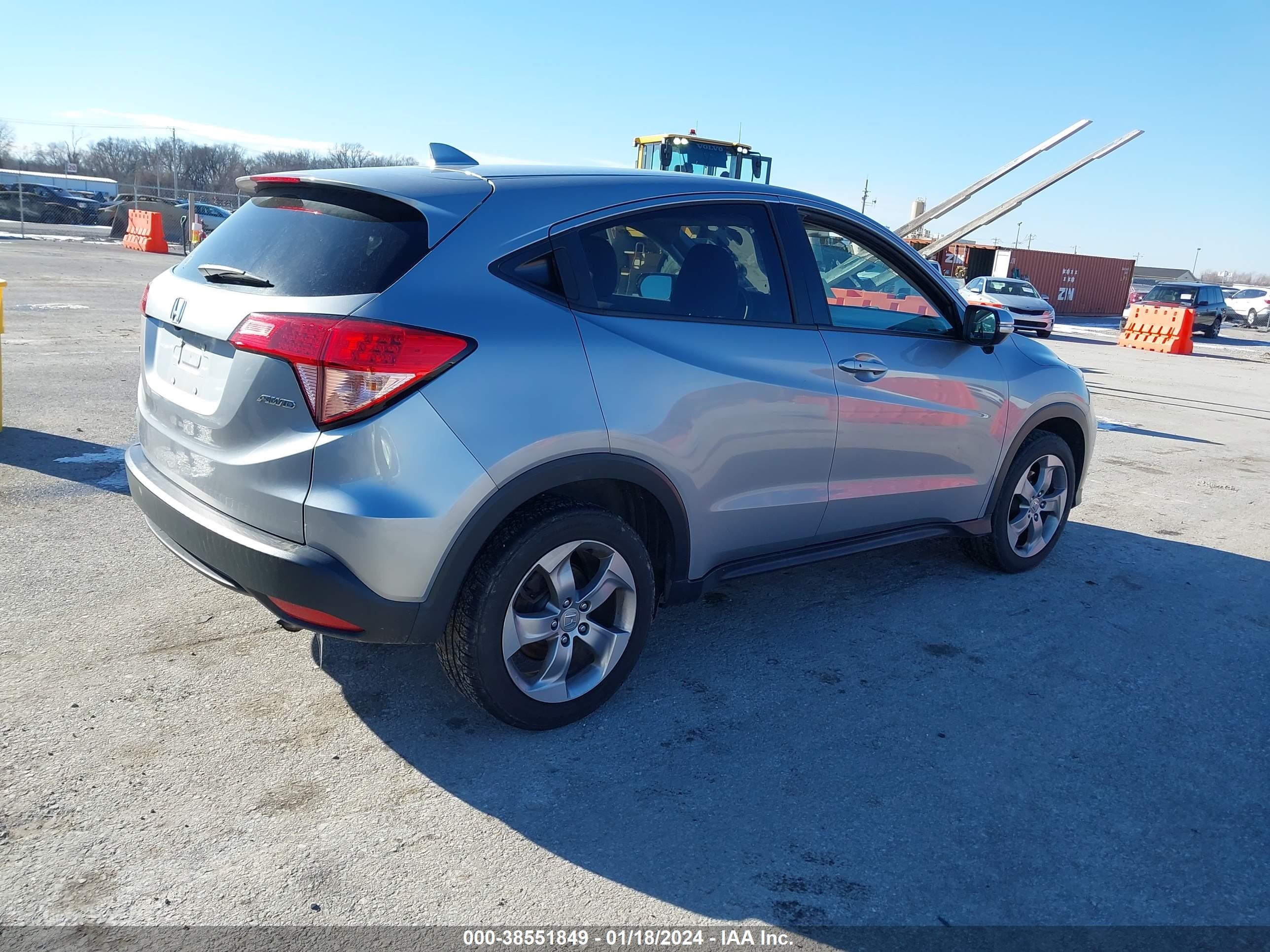 Photo 3 VIN: 3CZRU6H5XHM704191 - HONDA HR-V 