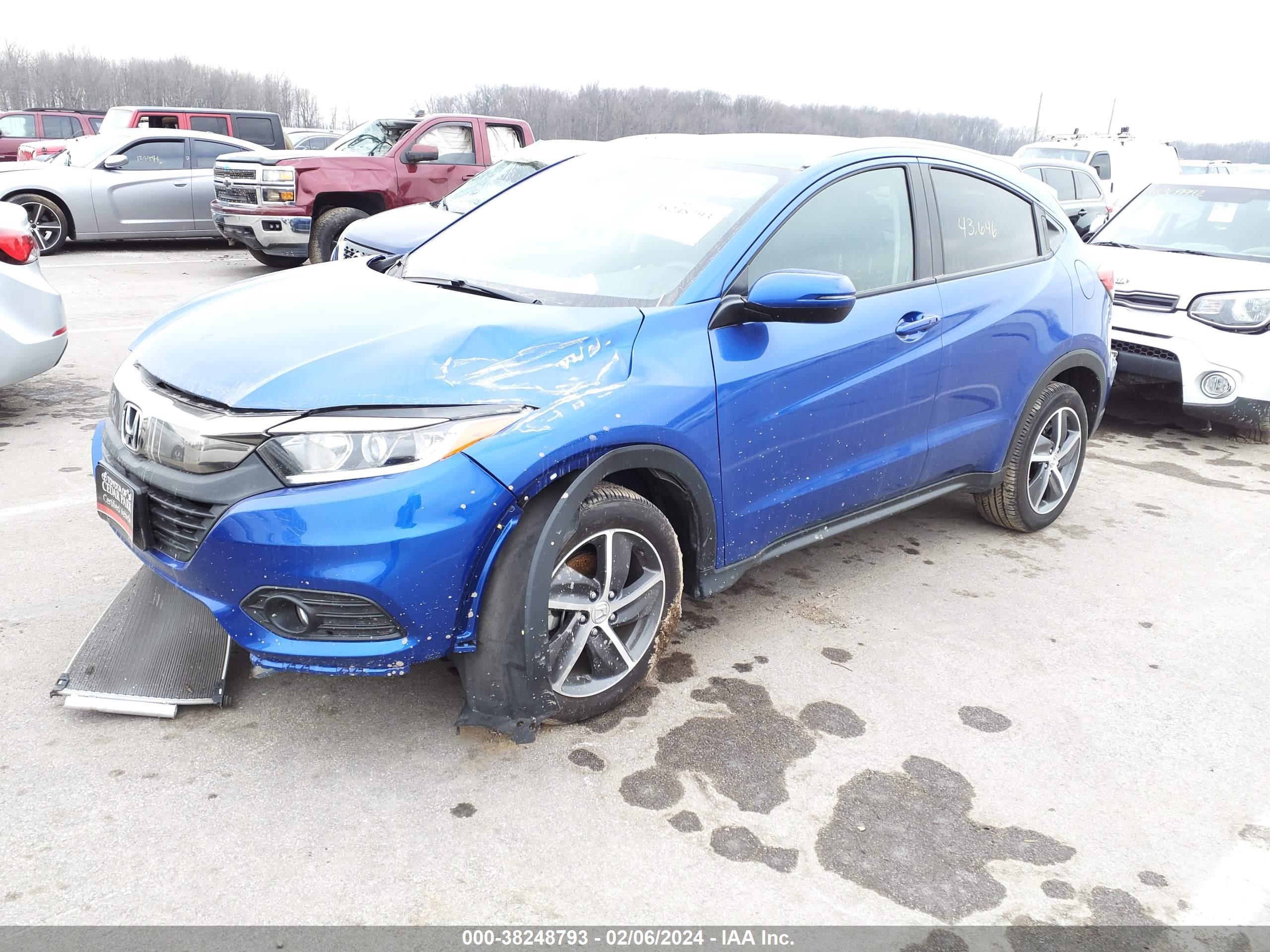 Photo 1 VIN: 3CZRU6H5XMM749688 - HONDA HR-V 