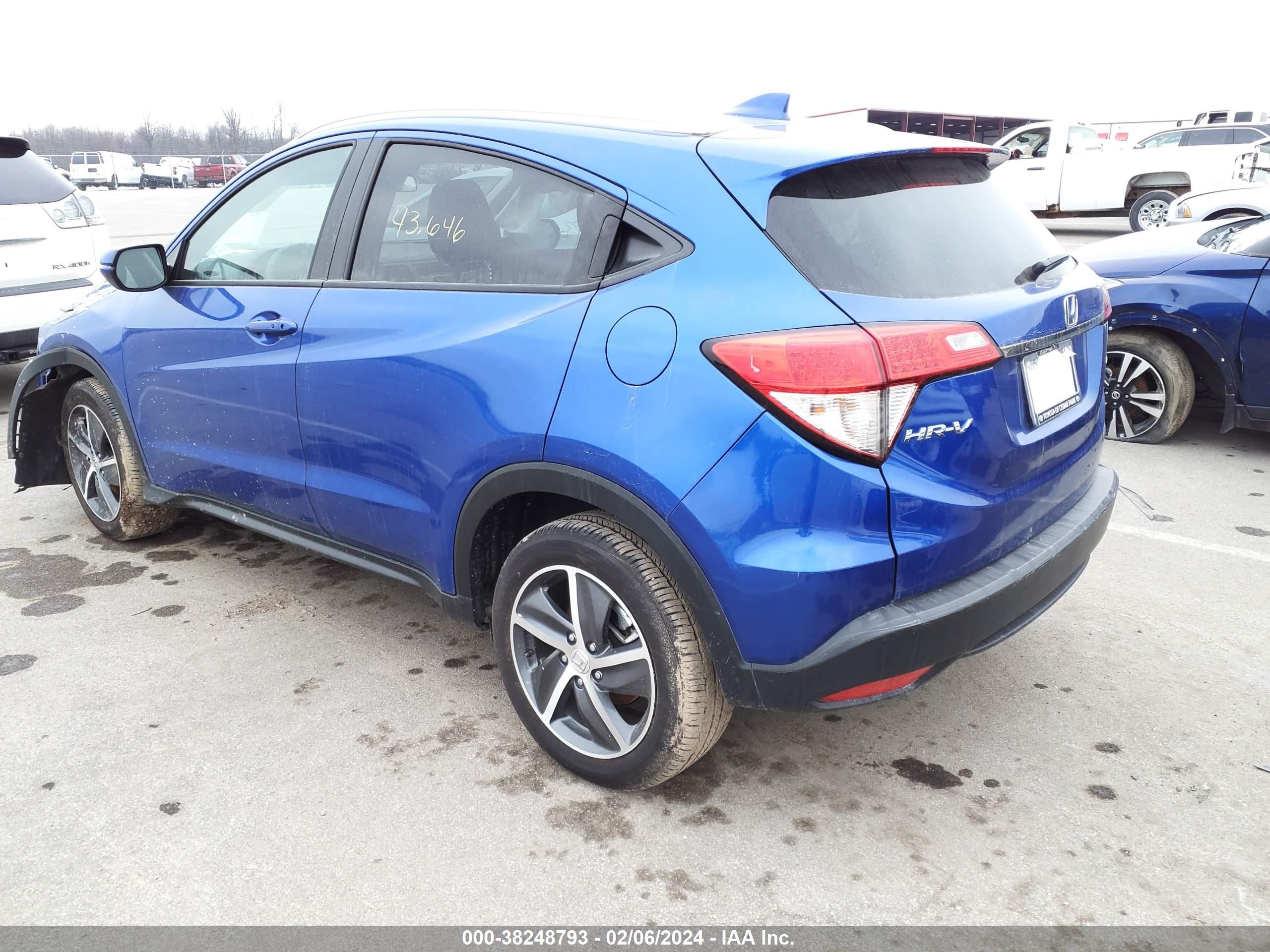 Photo 2 VIN: 3CZRU6H5XMM749688 - HONDA HR-V 