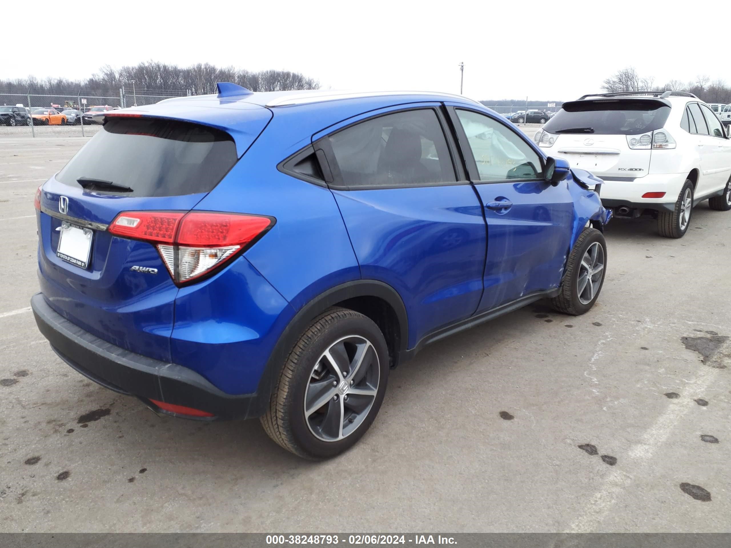 Photo 3 VIN: 3CZRU6H5XMM749688 - HONDA HR-V 