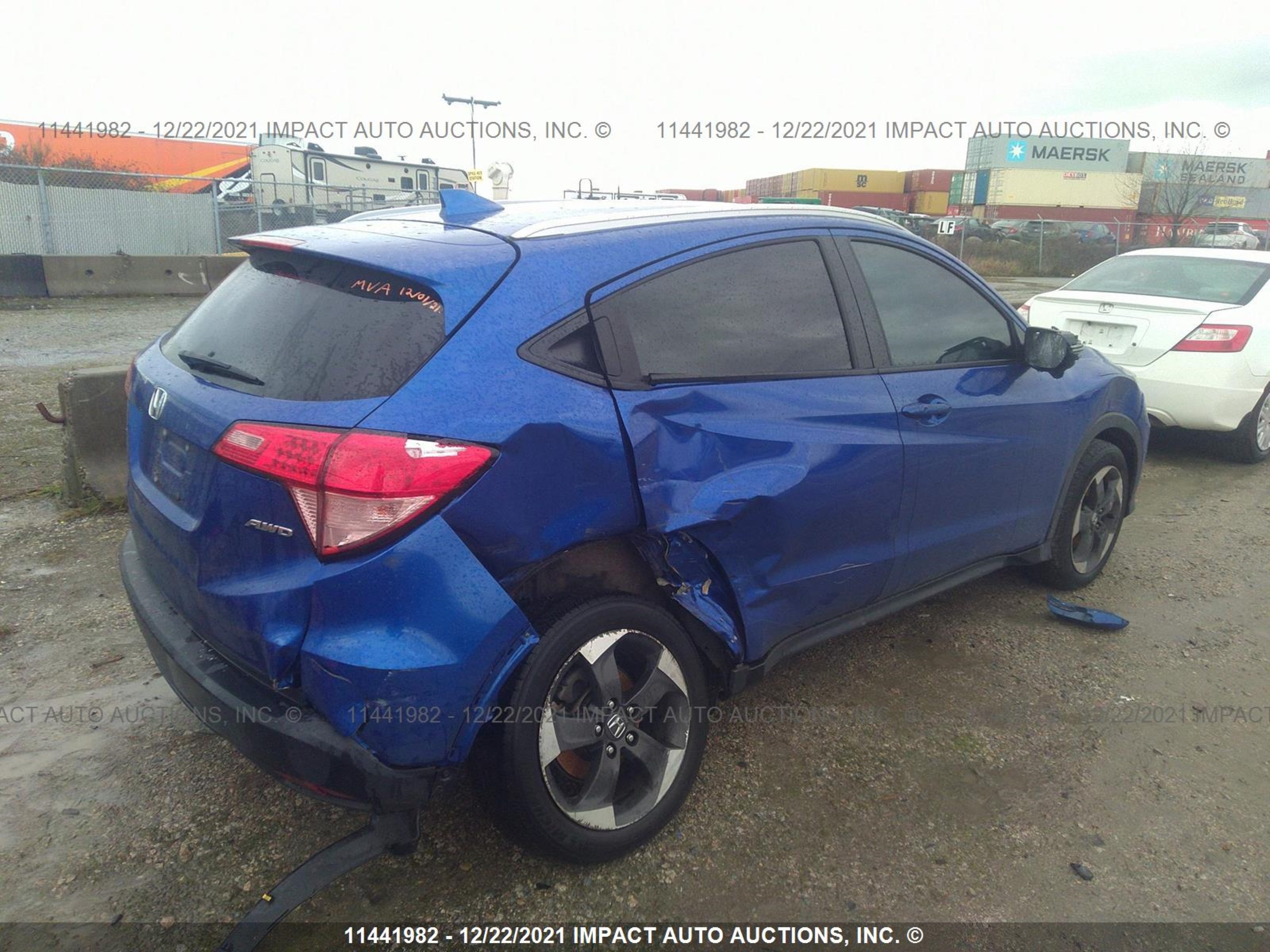 Photo 3 VIN: 3CZRU6H70JM703297 - HONDA HR-V 