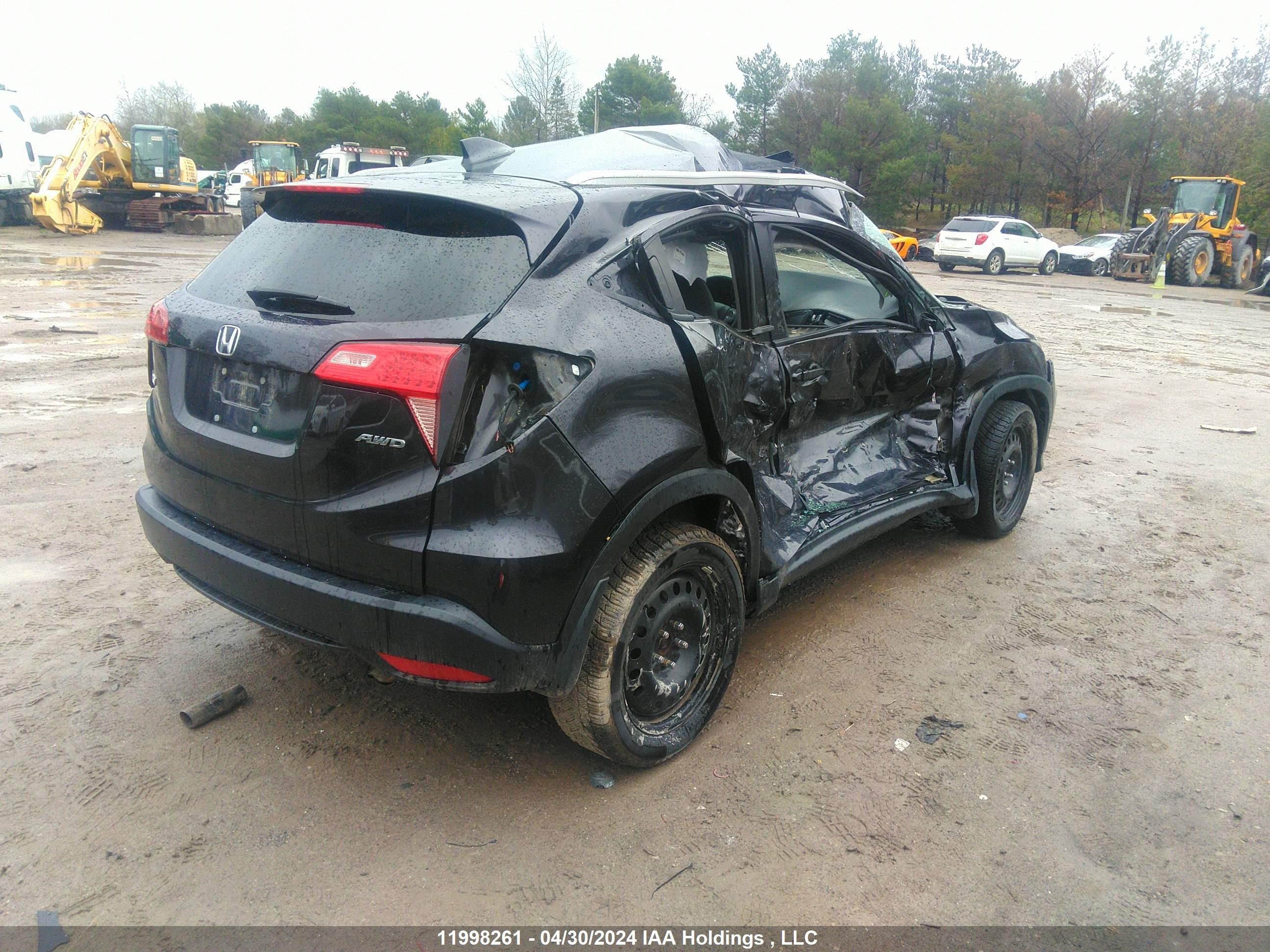 Photo 3 VIN: 3CZRU6H79HM104747 - HONDA HR-V 