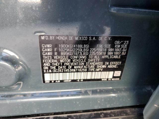 Photo 11 VIN: 3CZRZ1H53RM718259 - HONDA HR-V 