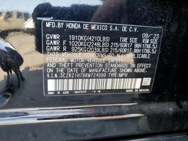 Photo 12 VIN: 3CZRZ1H76RM724090 - HONDA HR-V EXL 