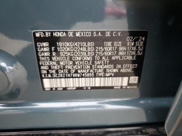 Photo 12 VIN: 3CZRZ1H79RM745855 - HONDA HR-V EXL 