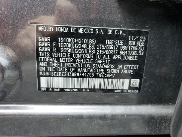 Photo 13 VIN: 3CZRZ2H38RM744795 - HONDA HR-V 