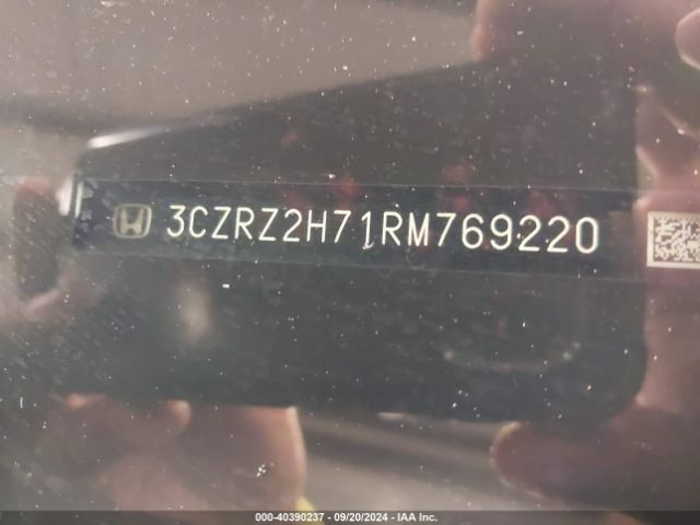 Photo 8 VIN: 3CZRZ2H71RM769220 - HONDA HR-V 