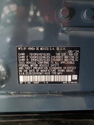 Photo 12 VIN: 3CZRZ2H78SM714026 - HONDA HR-V EXL 