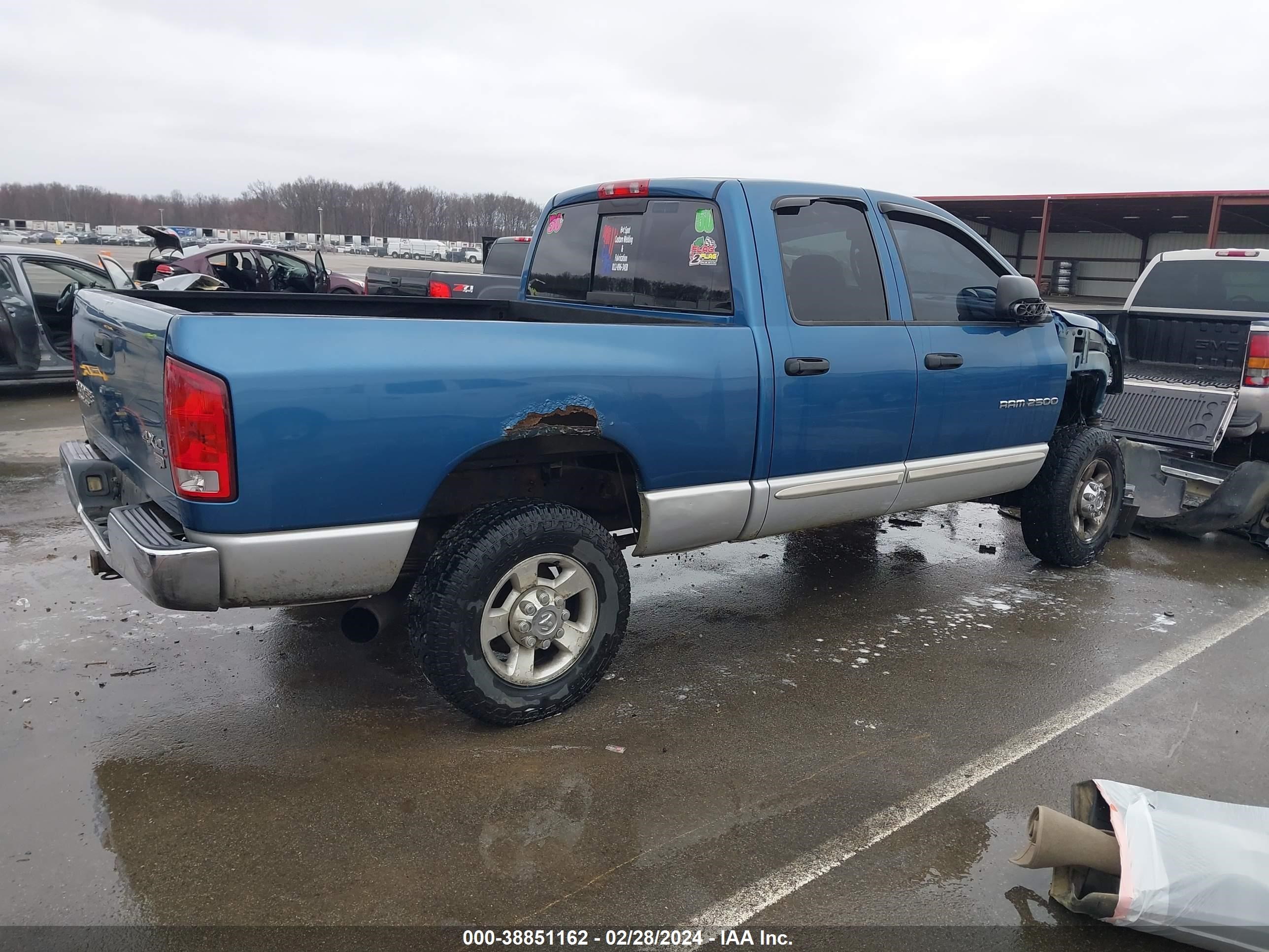 Photo 3 VIN: 3D3KU28663G759163 - DODGE RAM 