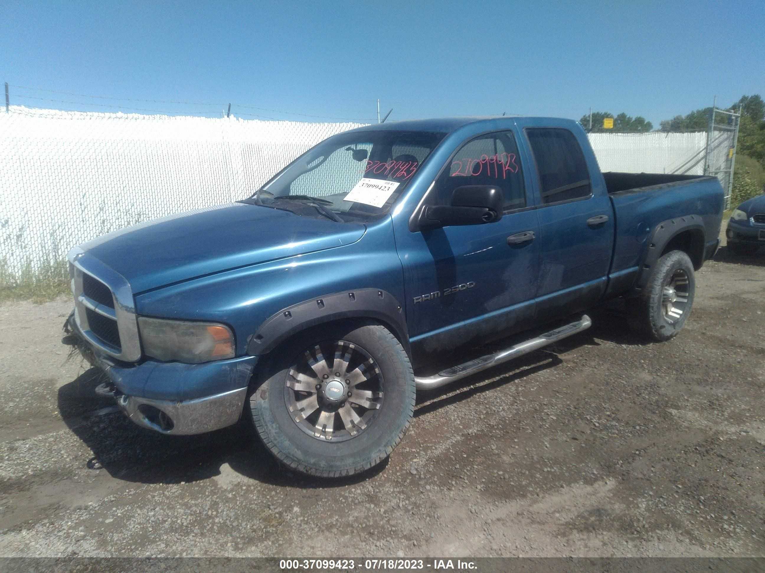 Photo 1 VIN: 3D3KU286X3G752085 - DODGE RAM 