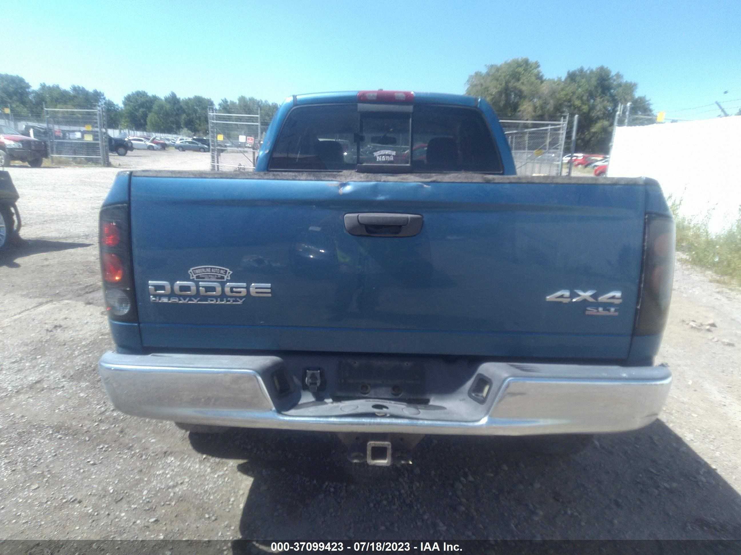 Photo 16 VIN: 3D3KU286X3G752085 - DODGE RAM 