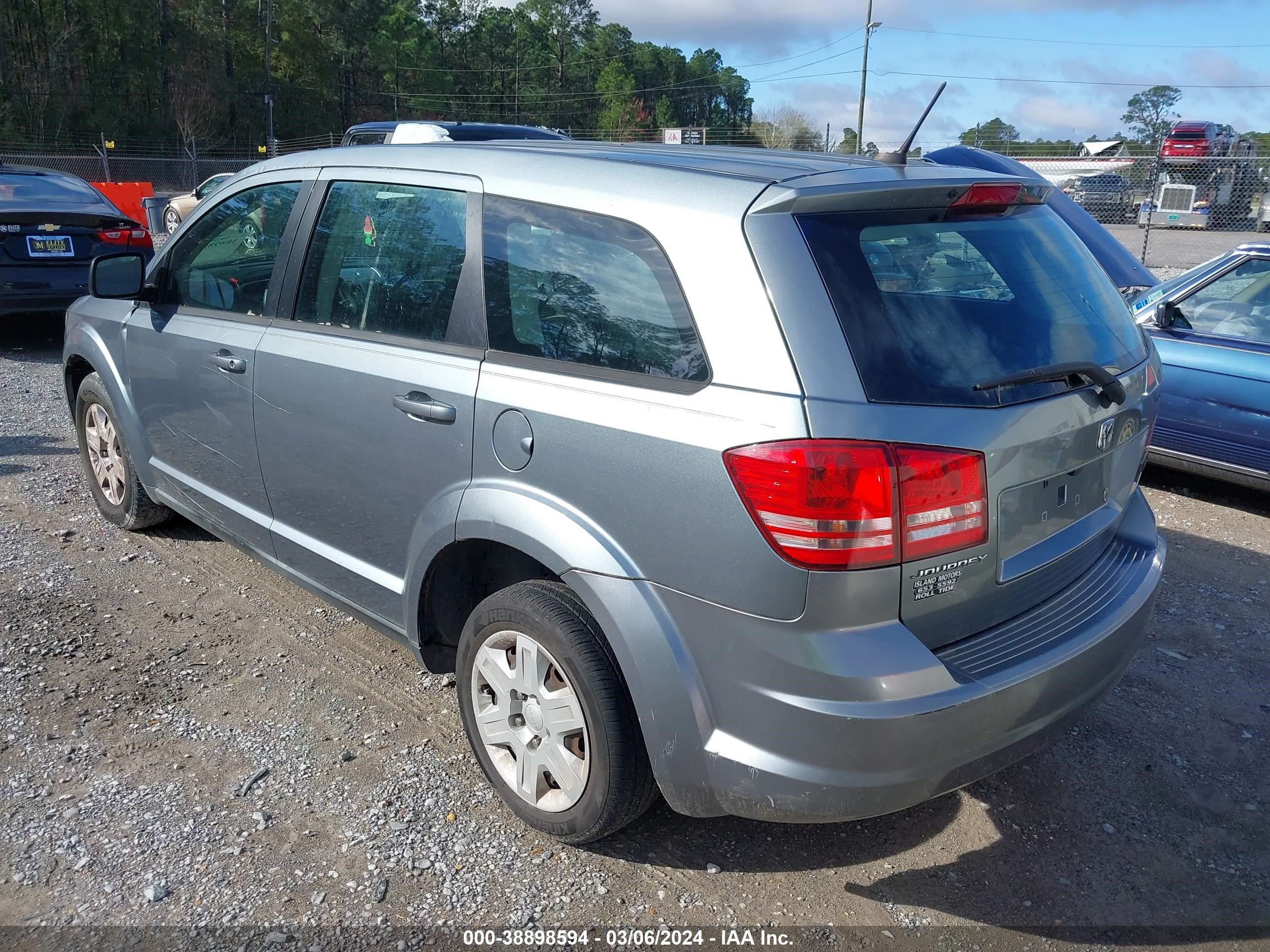 Photo 2 VIN: 3D4GG47B79T227875 - DODGE JOURNEY 