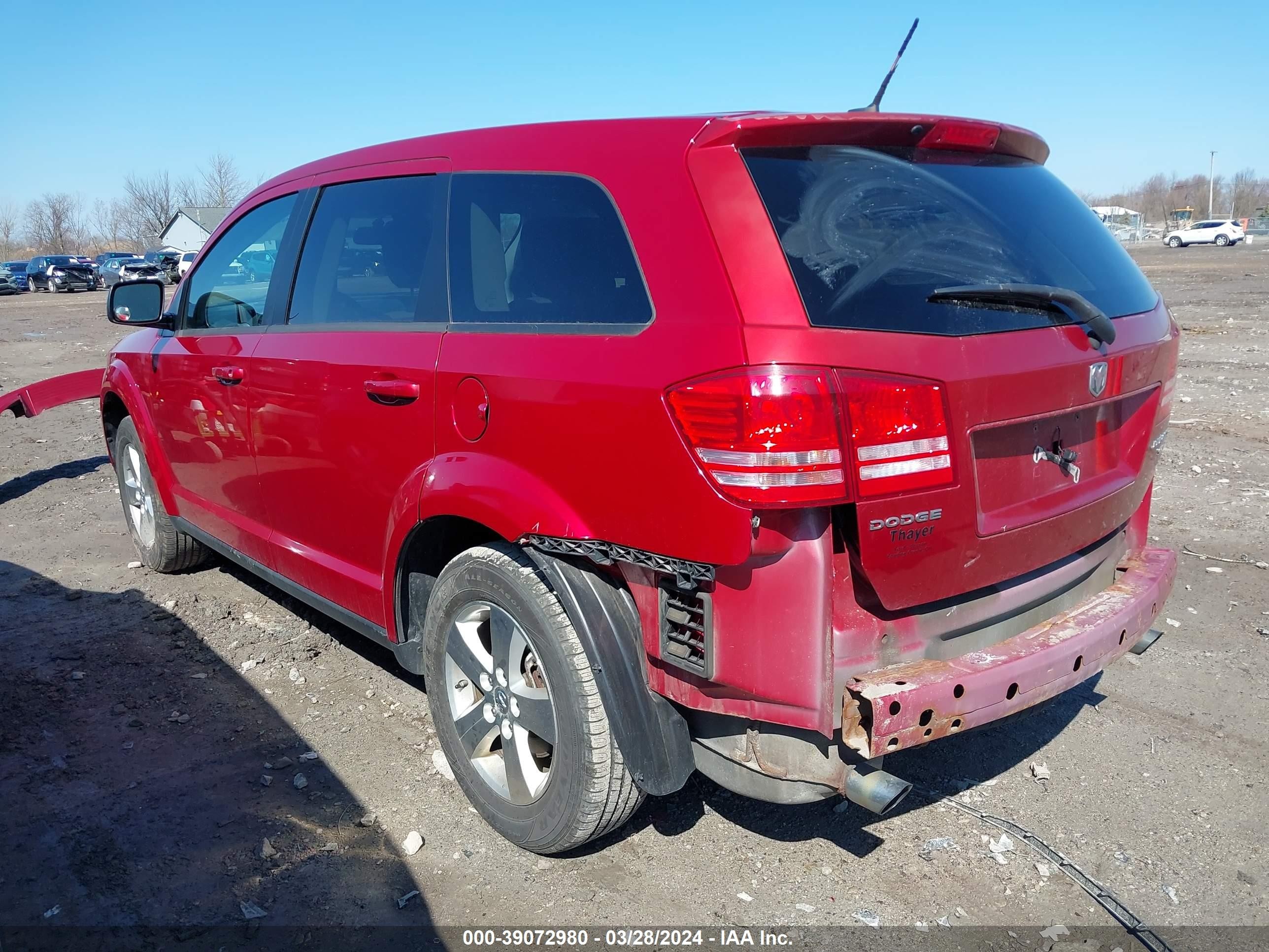 Photo 2 VIN: 3D4GG57V89T594056 - DODGE JOURNEY 