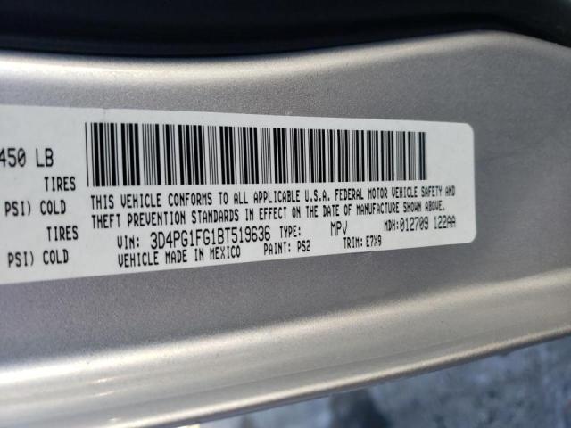 Photo 9 VIN: 3D4PG1FG1BT519636 - DODGE JOURNEY MA 