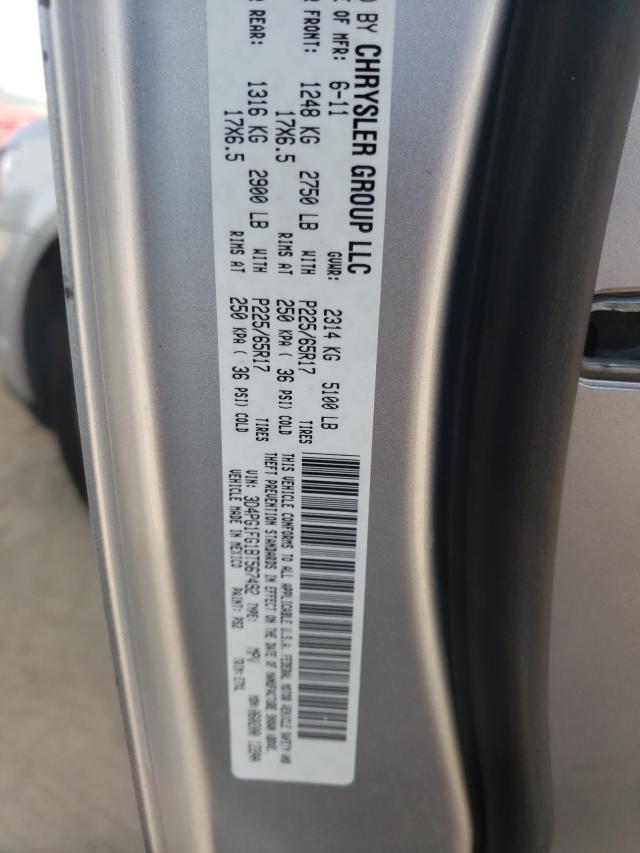 Photo 9 VIN: 3D4PG1FG1BT567492 - DODGE JOURNEY MA 