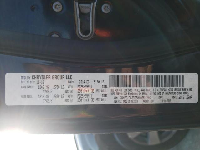 Photo 9 VIN: 3D4PG1FG3BT504085 - DODGE JOURNEY MA 