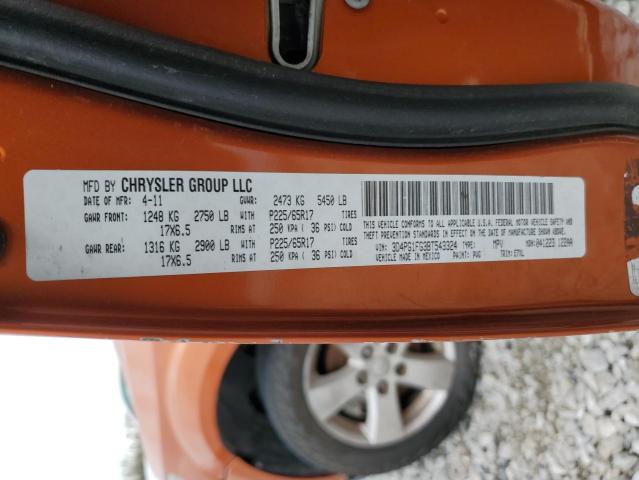 Photo 12 VIN: 3D4PG1FG3BT543324 - DODGE JOURNEY 