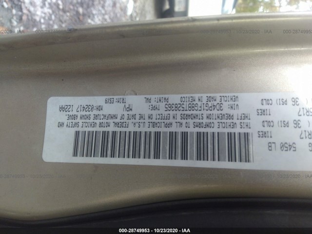 Photo 8 VIN: 3D4PG1FG8BT528365 - DODGE JOURNEY 