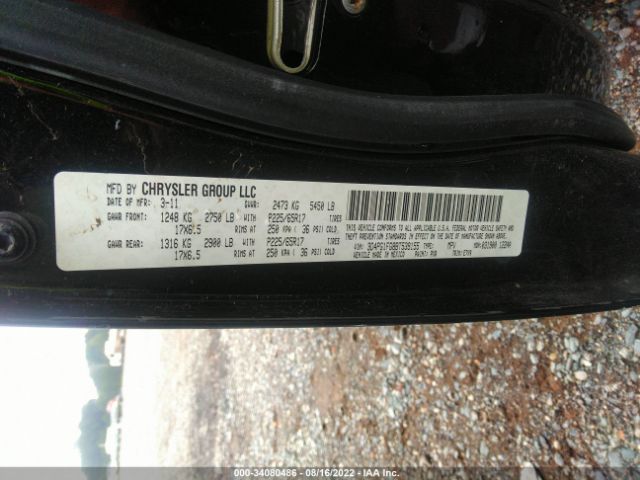 Photo 8 VIN: 3D4PG1FG8BT539155 - DODGE JOURNEY 