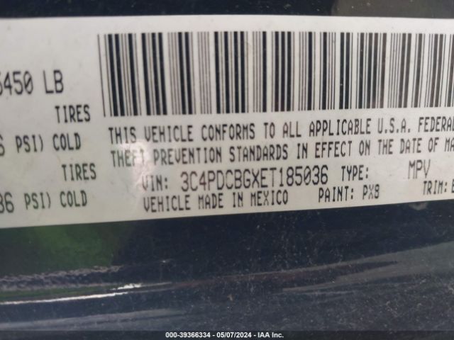 Photo 8 VIN: 3D4PG1FG9BT552111 - DODGE JOURNEY 