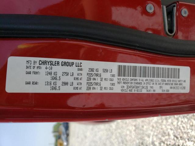 Photo 9 VIN: 3D4PG4FB0AT194126 - DODGE JOURNEY SE 