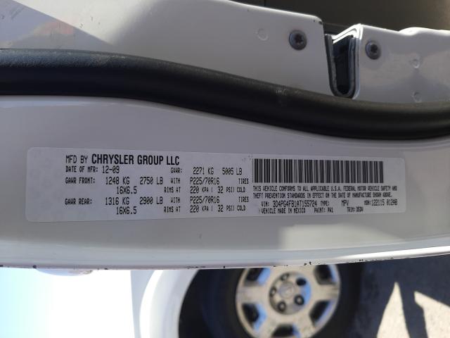 Photo 9 VIN: 3D4PG4FB1AT155724 - DODGE JOURNEY SE 