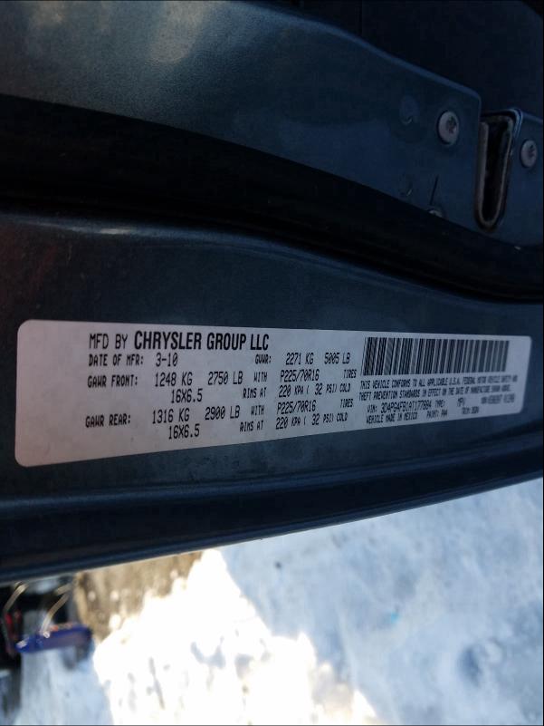 Photo 9 VIN: 3D4PG4FB1AT177884 - DODGE JOURNEY 