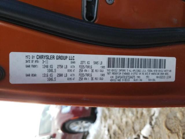 Photo 9 VIN: 3D4PG4FB1BT534675 - DODGE JOURNEY EX 