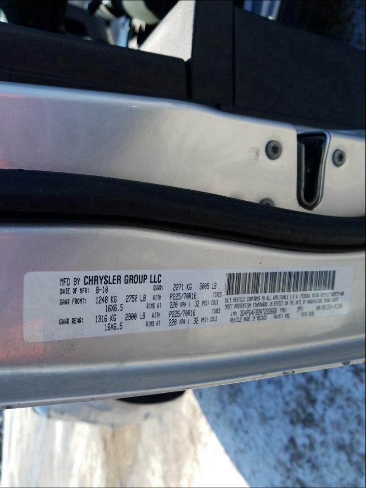 Photo 9 VIN: 3D4PG4FB2AT233668 - DODGE JOURNEY SE 