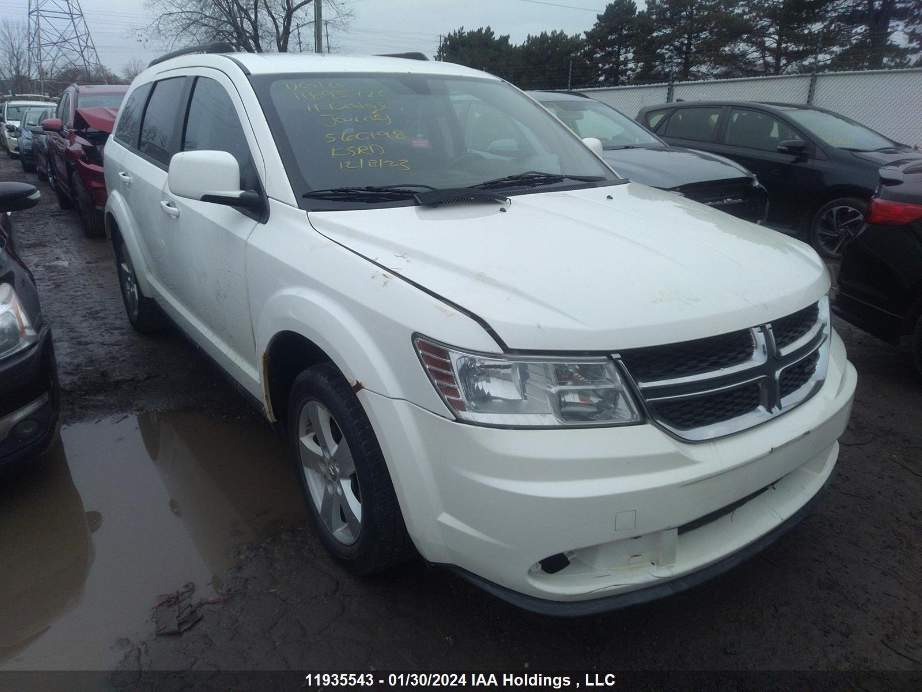 Photo 0 VIN: 3D4PG4FB2BT560198 - DODGE JOURNEY 