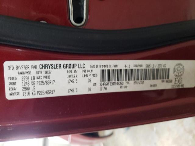 Photo 9 VIN: 3D4PG4FB3BT549369 - DODGE JOURNEY EX 