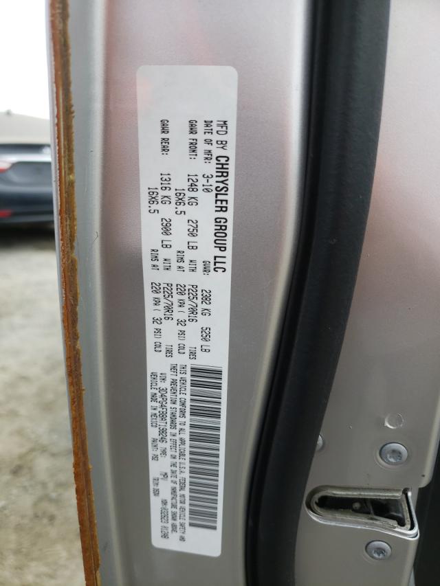 Photo 9 VIN: 3D4PG4FB8AT198246 - DODGE JOURNEY SE 