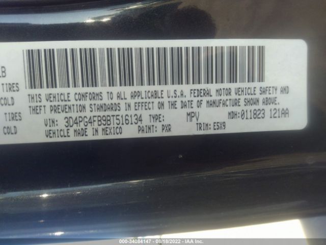 Photo 8 VIN: 3D4PG4FB9BT516134 - DODGE JOURNEY 