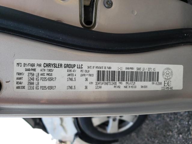 Photo 12 VIN: 3D4PG4FBXBT512495 - DODGE JOURNEY EX 