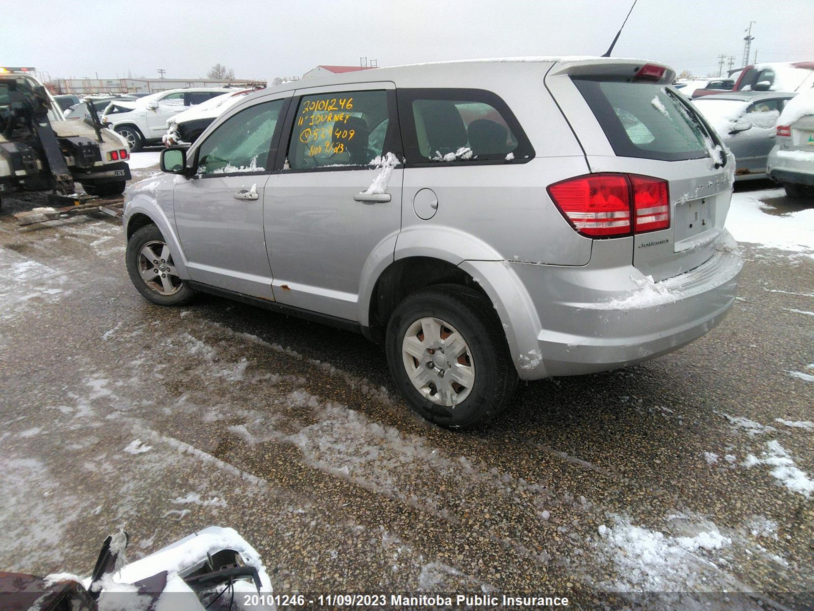 Photo 2 VIN: 3D4PG4FBXBT529409 - DODGE JOURNEY 