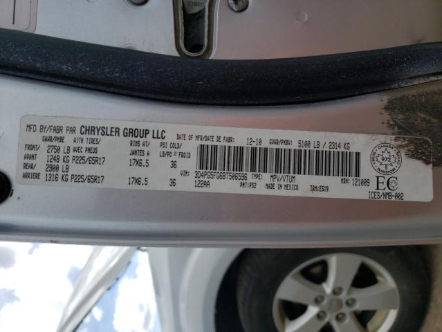 Photo 12 VIN: 3D4PG5FG6BT506596 - DODGE JOURNEY SX 